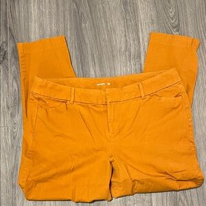 Old Navy Orange Ankle Pants